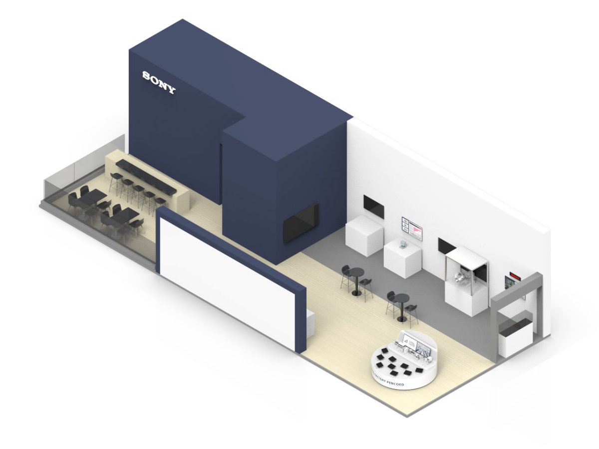 Image of Sony booth